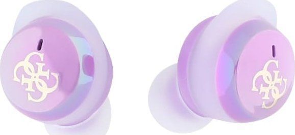Навушники TWS Guess 4G Printed Logo Purple (GUTWSJ144ESU) 620617 фото