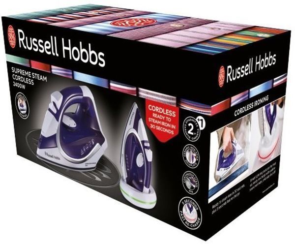 Праска з парою Russell Hobbs Supreme Steam Cordless (23300-56) 464236 фото