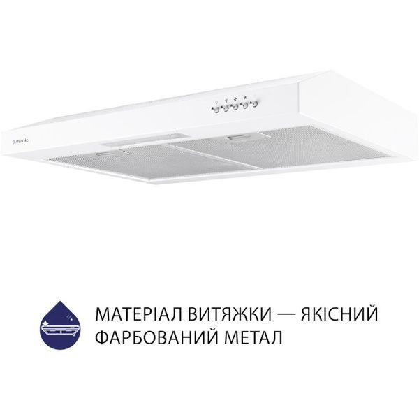 Витяжка пласка Minola HPL 612 WH 627918ua фото