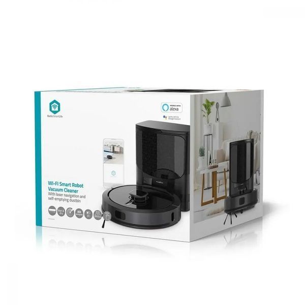 Робот-пилосос Nedis WIFIVCL002CBK 587976 фото