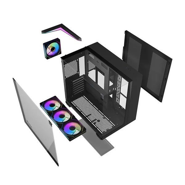 Корпус Darkflash TH285 RGB Black 568446 фото