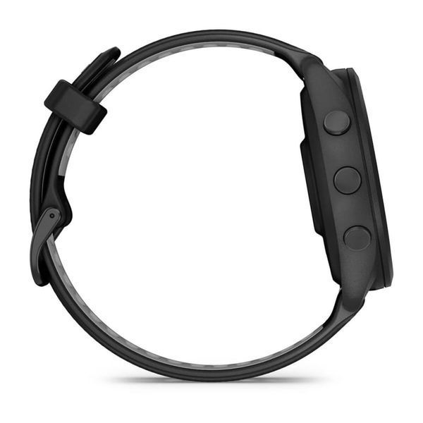 Смарт-годинник Garmin Forerunner 265 Black Bezel and Case w. Black/Powder Gray Silicone Band (010-02810-00/10/50) 621698 фото
