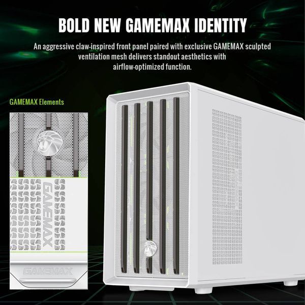 Корпус GameMax Claw 360 WH 628290ua фото