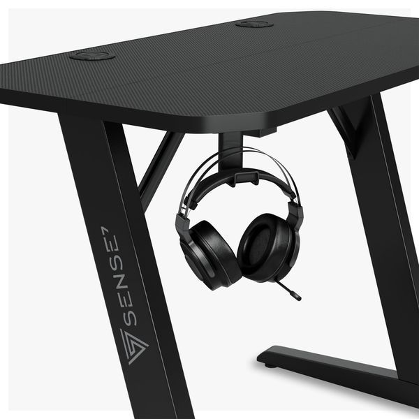 Геймерский игровой стол Sense7 Nomad Basic 120x60 Black 619202 фото