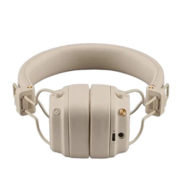 Наушники с микрофоном Marshall Major V Cream (1006833) 579437 фото
