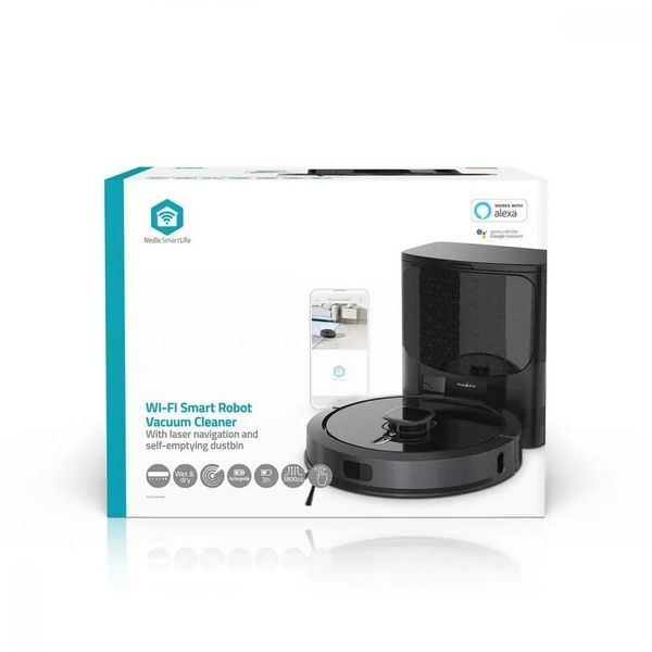 Робот-пилосос Nedis WIFIVCL002CBK 587976 фото
