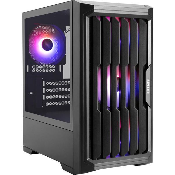 Корпус 1Stplayer H2-BK-4F7 Black 623024ua фото