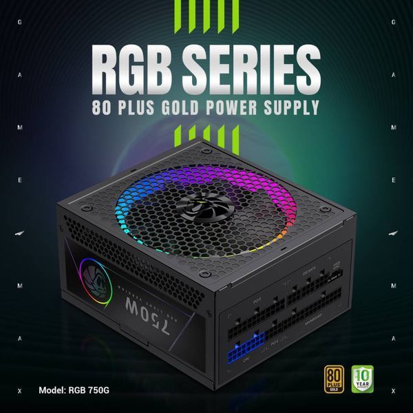 Блок питания GameMax RGB-750G 627807ua фото