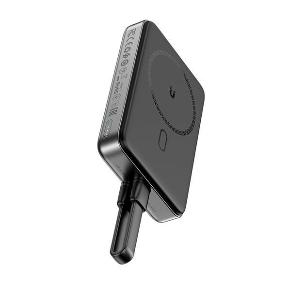 Зовнішній акумулятор (павербанк) Acefast M10 10000mAh 30W Black 627150ua фото