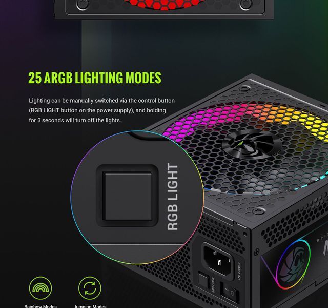 Блок питания GameMax RGB-750G 627807ua фото