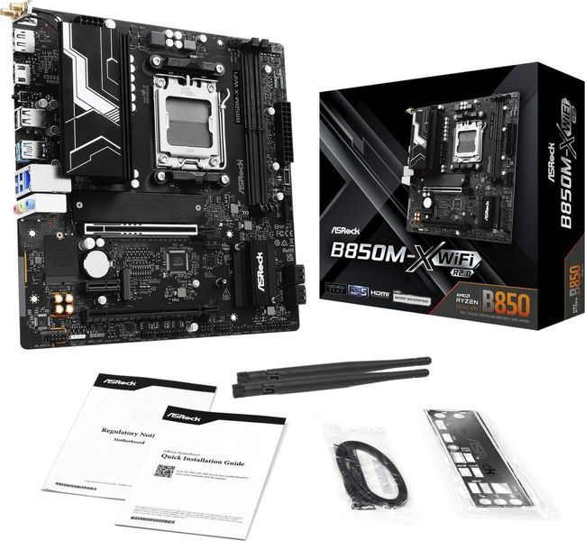 Материнская плата ASRock B850M-X WiFi R2.0 594449ua фото