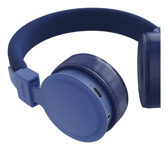 Навушники з мікрофоном Hama Freedom Lit III Blue 620792 фото