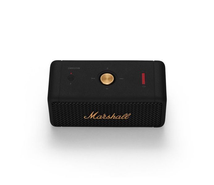 Портативні колонки Marshall Emberton Black and Brass (1005696) 353392ua фото