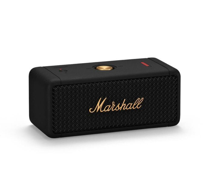 Портативні колонки Marshall Emberton Black and Brass (1005696) 353392ua фото