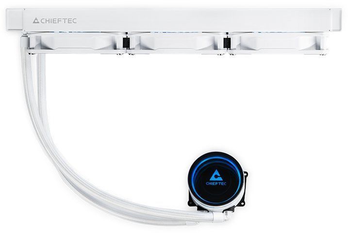 Водяне охолодження Chieftec Iceberg 360 ARGB White (CLC-360-RGB-W) 619118 фото