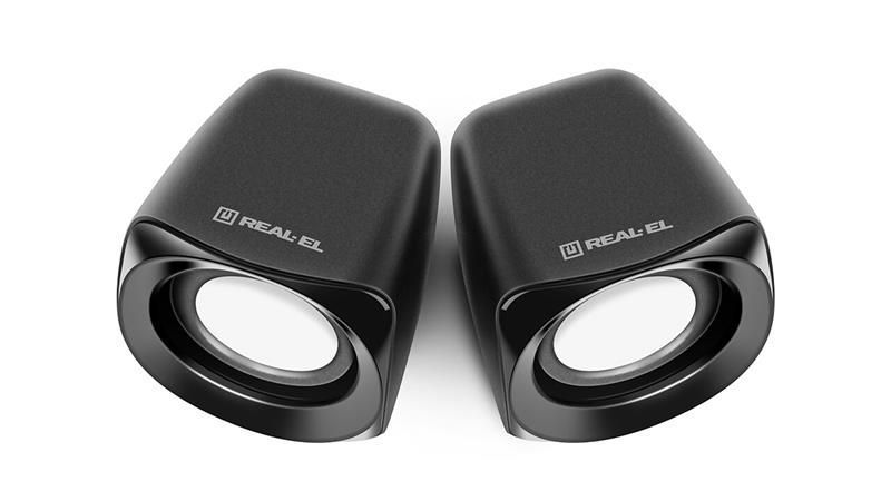 Мультимедийная акустика Real-El S-20 Black (EL121100007) 579088ua фото