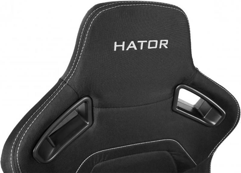 Компьютерное кресло для геймера Hator Arc Fabric Jet Black (HTC-982) 622974ua фото