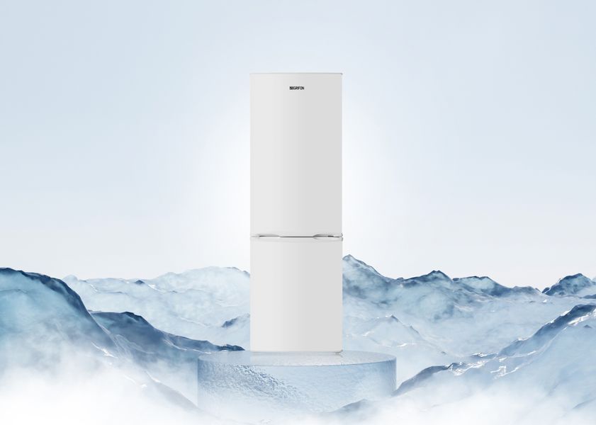 Холодильник з морозильною камерою Grifon DFN-185W 580748ua фото
