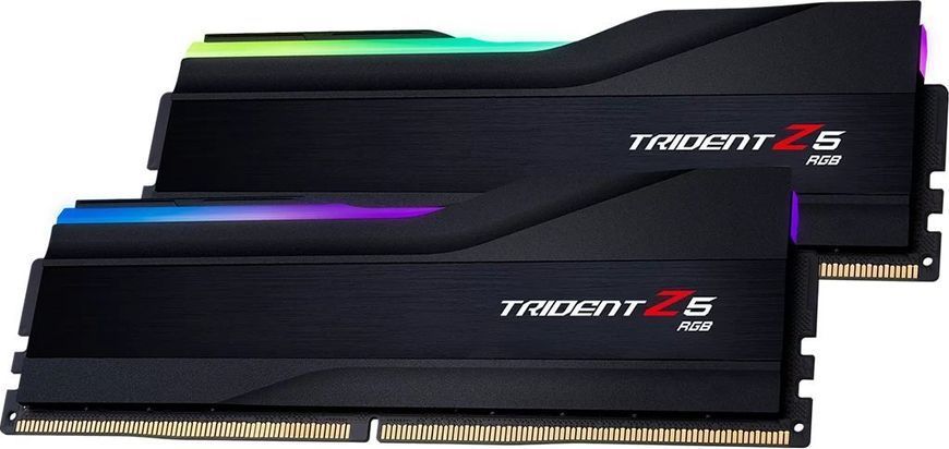 Память для настольных компьютеров G.Skill 32GB DDR5 (2x16GB )Trident Z5 RGB 7200MHz CL34 XMP3 Black 464870ua фото