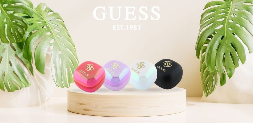 Навушники TWS Guess 4G Printed Logo Purple (GUTWSJ144ESU) 620617 фото