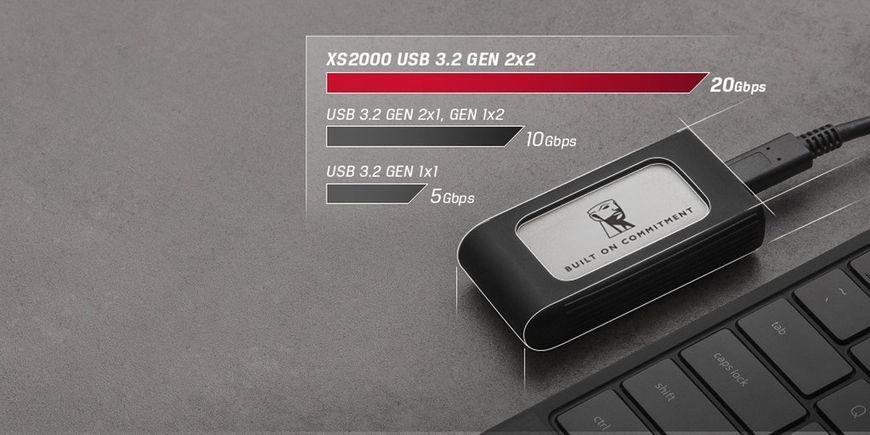 SSD накопитель Kingston XS2000 2 TB (SXS2000/2000GA) 622523ua фото