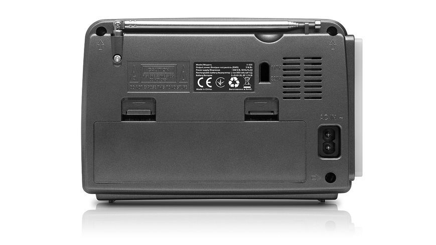 Радіоприймач Real-El X-525 Grey 580247ua фото
