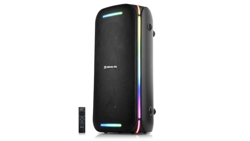 Портативная колонка Real-El X-775 Black (EL121600032) 623631ua фото