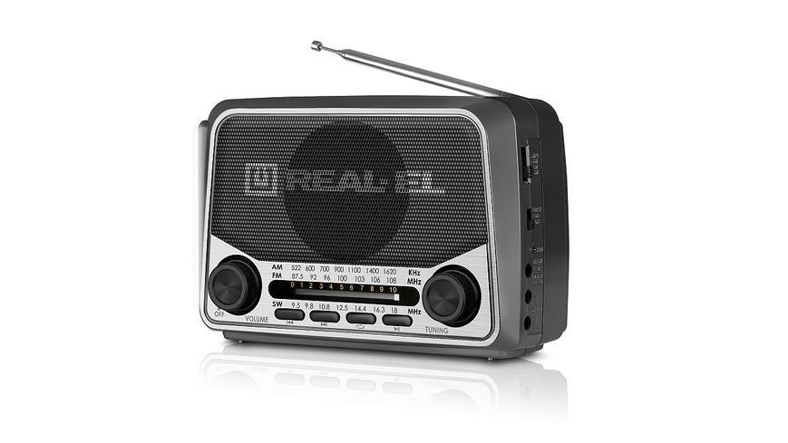 Радіоприймач Real-El X-525 Grey 580247ua фото