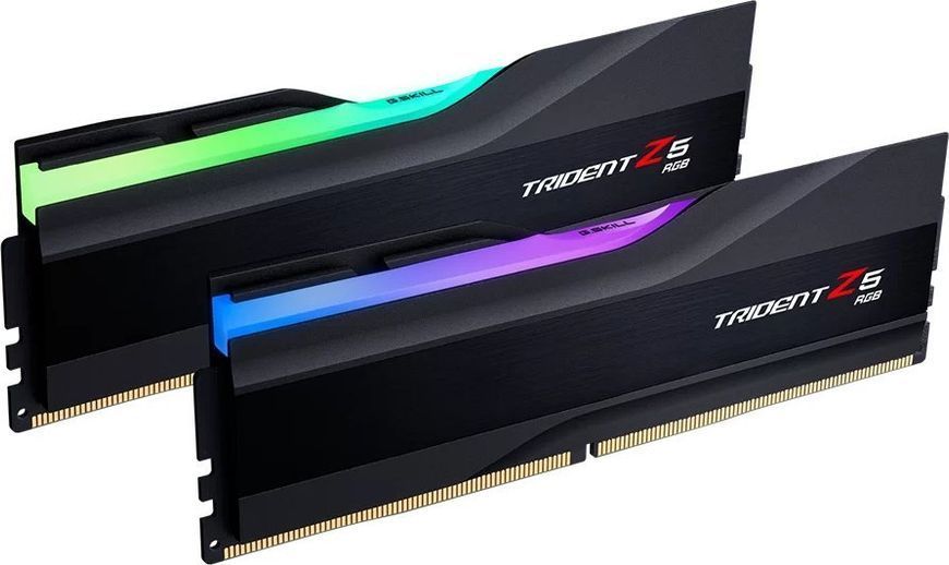 Память для настольных компьютеров G.Skill 32GB DDR5 (2x16GB )Trident Z5 RGB 7200MHz CL34 XMP3 Black 464870ua фото