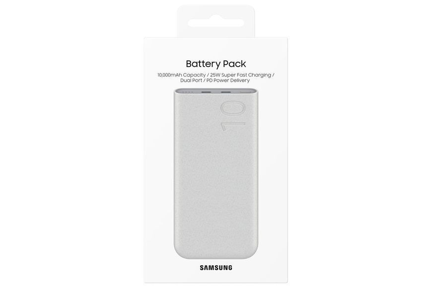 Внешний аккумулятор (павербанк) Samsung 10000mAh 25W (EB-P3400XU) 613766 фото