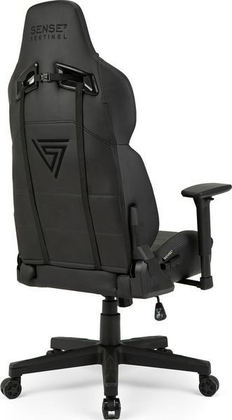 Компьютерное кресло для геймера Sense7 Sentinel Black 342851 фото