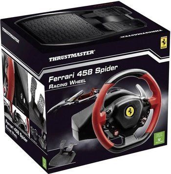 Комплект (кермо, педалі) Thrustmaster Ferrari 458 Spider (4460105) 324419ua фото