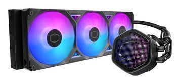 Водяное охлаждение Cooler Master MasterLiquid 360 Atmos II Pixel LCD Black (MLX-D36M-A25SZ-P1) 619123 фото