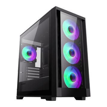 Корпус GameMax Defender TG Black 628296ua фото