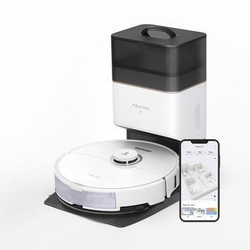 Робот-пилосос з вологим прибиранням RoboRock S8+ White 527674 фото