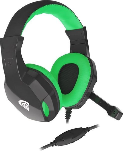 Наушники Natec Genesis Argon 100 Green (NSG-1435) 600039 фото
