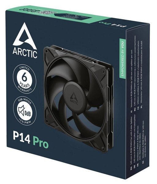 Вентилятор Arctic P14 Pro Black (ACFAN00313A) 622680ua фото
