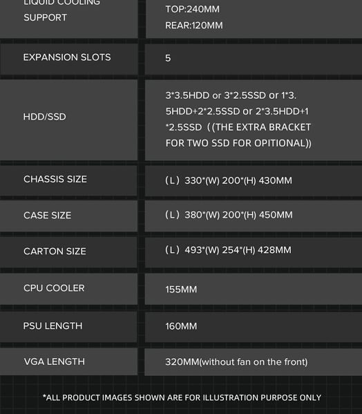 Корпус GameMax Edge Black 630505ua фото