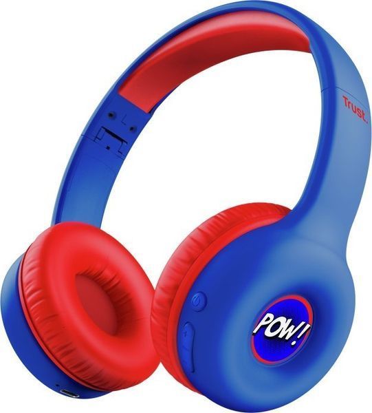 Навушники з мікрофоном Trust Nouna Kids Wireless Blue (25275) 548222ua фото