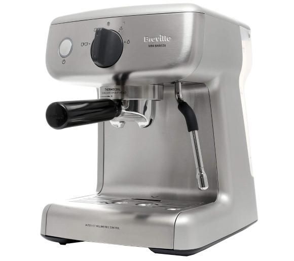 Кавоварка ріжкова еспресо Breville Mini Barista VCF125X 298665 фото