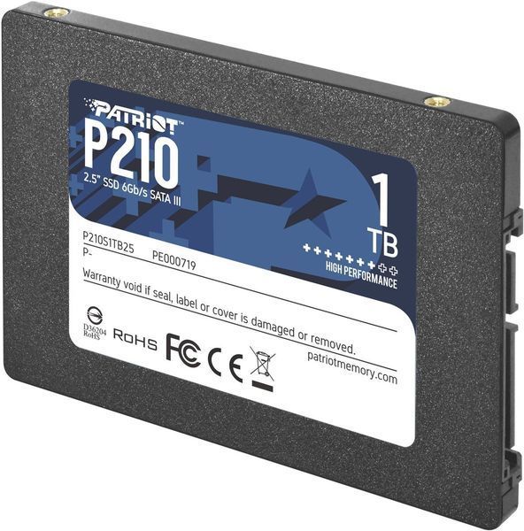 SSD накопитель Patriot P210 1 TB (P210S1TB25) 462786ua фото