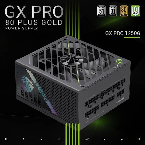 Блок живлення GameMax GX Pro 1250G 627763ua фото