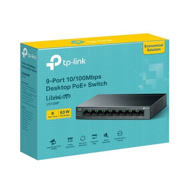 Комутатор некерований TP-Link LiteWave LS109P 518898ua фото