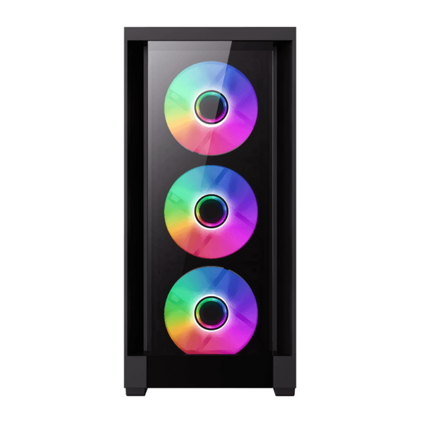 Корпус GameMax Defender TG Black 628296ua фото