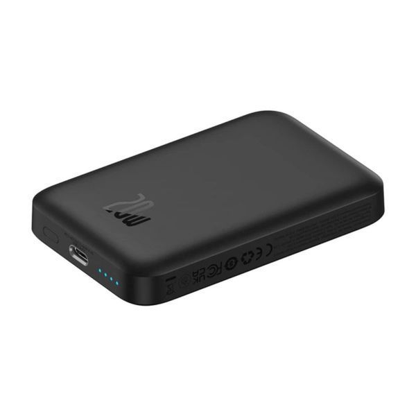 Внешний аккумулятор (павербанк) Baseus Magnetic Mini 6000mAh 20W Black P10059002113-00 613599ua фото