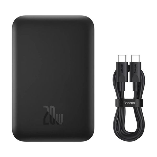 Внешний аккумулятор (павербанк) Baseus Magnetic Mini 6000mAh 20W Black P10059002113-00 613599ua фото
