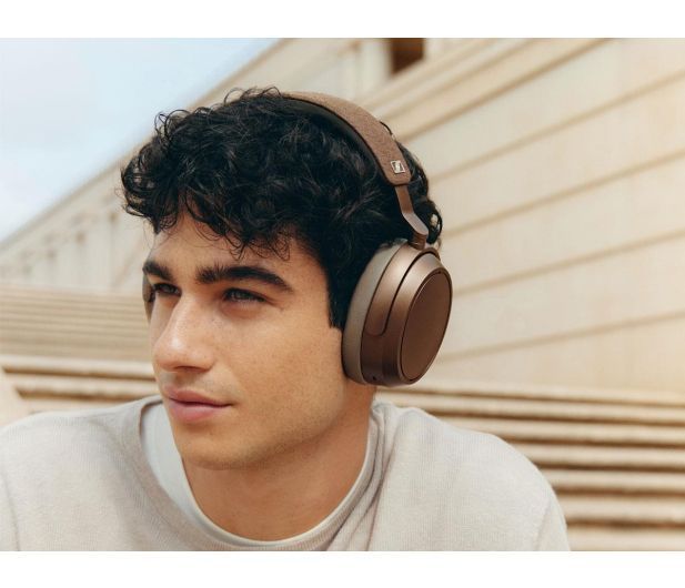 Навушники з мікрофоном Sennheiser Momentum 4 Wireless Brown (800074) 618235 фото