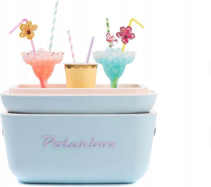 Портативний холодильник Polarbox Retro 20L Blue 609505 фото