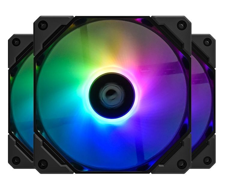 Вентилятор ID-Cooling TF-12025-Pro ARGB Trio 577505ua фото