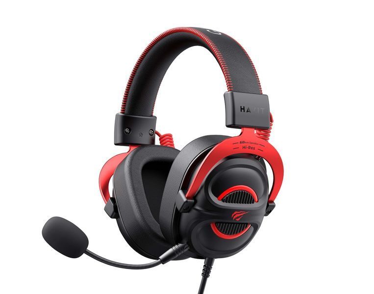 Навушники з мікрофоном Havit HV-H2002E Pro Black/Red 620798 фото